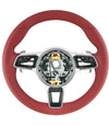 17-19 Porsche 911 Cayman Boxster Macan Bordeaux Red Steering Wheel # 95B-419-091-AK-OG6