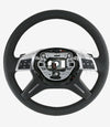 12-19 Mercedes-Benz GLE350 GLE400 GLE43 GLS550 GLS63 ML63 Heated Steering Wheel # 166-460-54-03-9E38