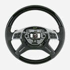 12-19 Mercedes-Benz G550 G63 Piano Black Lacquer Steering Wheel # 166-460-51-03-9E38