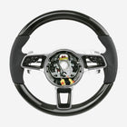 17-25 Porsche Cayman Boxster 911 Carbon Fiber Steering Wheel # 9P1-419-091-EK-A34