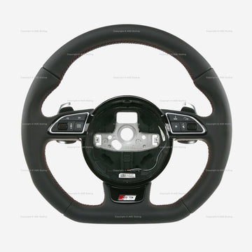 13-16 Audi S3 A3 Flat Bottom Steering Wheel # 8V0-419-091-AB-IWR