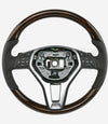 13-15 Mercedes-Benz E250 E350 E400 E550 CLS550 Walnut Wood Steering Wheel # 218-460-44-18-9E38