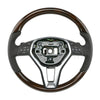13-15 Mercedes-Benz E250 E350 E400 E550 CLS550 Walnut Wood Steering Wheel # 218-460-44-18-9E38