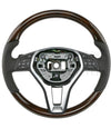 13-15 Mercedes-Benz E250 E350 E400 E550 CLS550 Walnut Wood Steering Wheel # 218-460-44-18-9E38