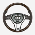 2016 Mercedes-Benz E250 E350 E400 Walnut Wood Brown Leather Steering Wheel # 172-460-79-03-8R01