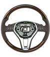 2016 Mercedes-Benz E250 E350 E400 Walnut Wood Brown Leather Steering Wheel # 172-460-79-03-8R01