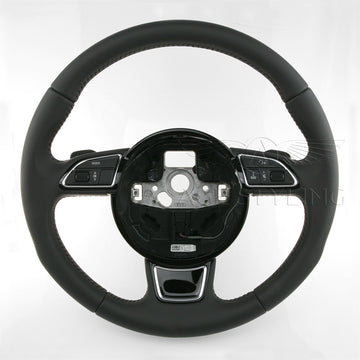 13-17 Audi A4 A5 S4 S5 Steering Wheel w DSG Gear Shift Paddles # 8K0-419-091-BN-INU