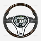 14-15 Mercedes-Benz E250 E350 E400 E550 Walnut Wood Steering Wheel # 218-460-39-03-9E38