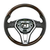 14-15 Mercedes-Benz E250 E350 E400 E550 Steering Wheel Walnut Wood # 218-460-39-03-9E38