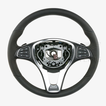 16-19 Mercedes-Benz GLE350 GLE400 GLE450 GLE550e GLE43 AMG Heated Steering Wheel # 000-460-55-03-9E38