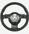 11-16 Audi A8 D4 S-Line Steering Wheel with Gear Shift Paddles # 4H0-419-091-AX-JAH