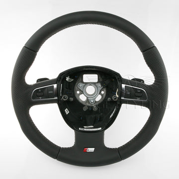 09-13 Audi Q5 S-Line Tiptronic Steering Wheel # 8P0-419-091-EB-WUG