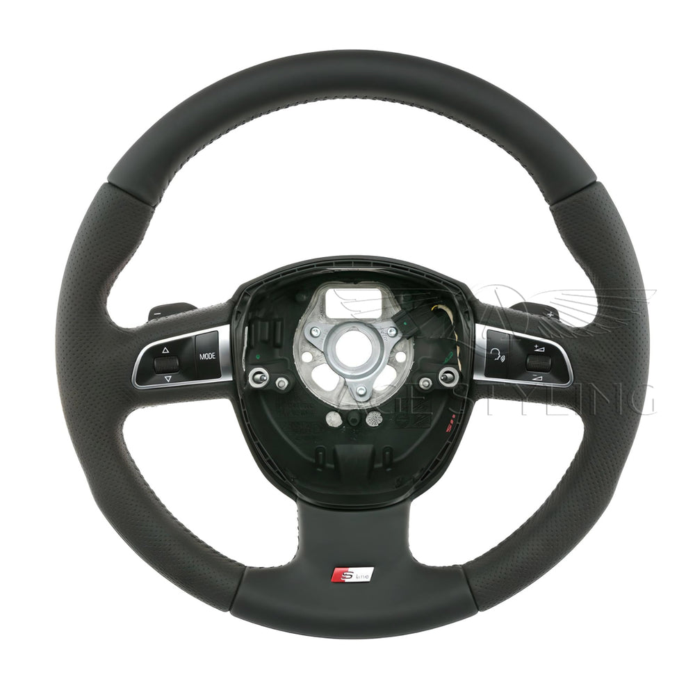 09-13 Audi Q5 S-Line Steering Wheel w DSG Gear Shift Paddles # 8P0-419-091-EB-WUL