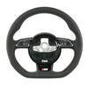 14-17 Audi A4 A5 Q5 Flat Bottom S-Line Steering Wheel # 8K0-419-091-CN-AKF