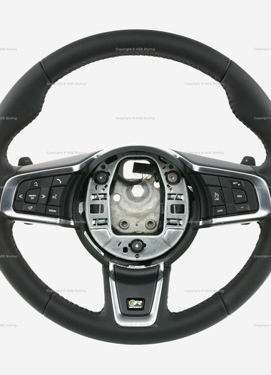 15-20 Jaguar XE R-Sport Steering Wheel # GX7M-3F563-GC8PVJ
