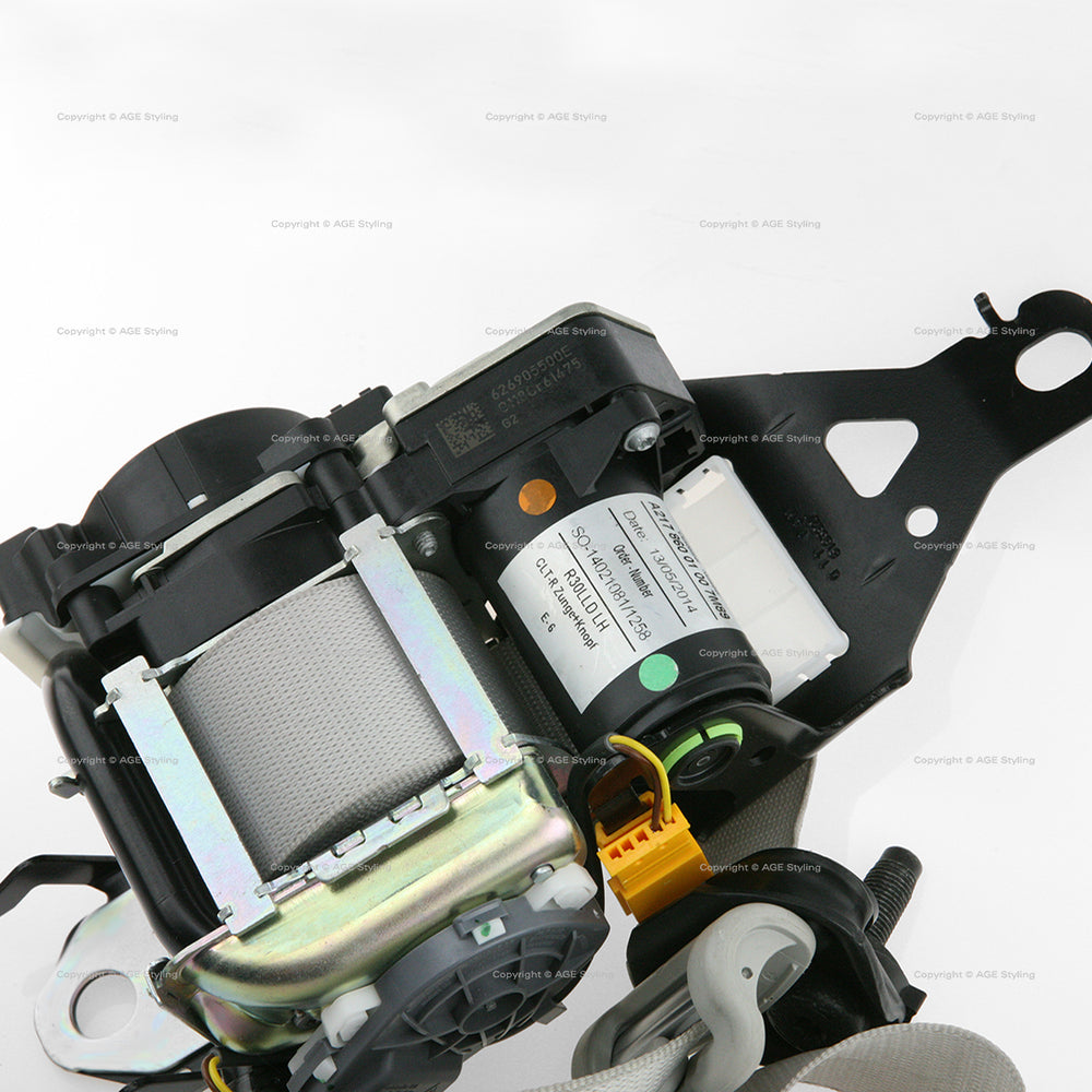 14-17 Mercedes-Benz S550 S550e S600 S63 S65 AMG Seat Belt Gray # 217-860-01-00-7M89