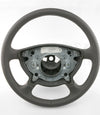 03-06 Mercedes-Benz E320 E550 E63 AMG Steering Wheel Grey Leather  # 211-460-21-03-7F62