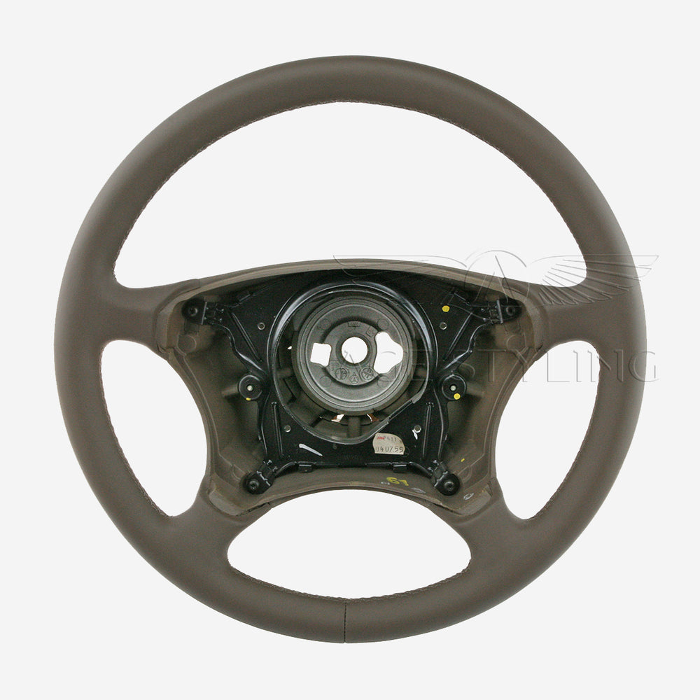 Java Leather Mercedes Mercedes-Benz S430 S500 S600 CL500 CL600 Steering Wheel Java Brown ...