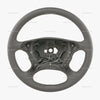 06-09 Mercedes-Benz E320 E350 E550 E63 CLS550 CLS63 Grey Leather Heated Steering Wheel # 219-460-30-03-7F62