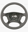 06-09 Mercedes-Benz E320 E350 E550 E63 CLS550 CLS63 Grey Leather Heated Steering Wheel # 219-460-30-03-7F62