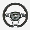 13-14 Mercedes-Benz C250 C300 C350 C63 Flat Bottom Steering Wheel # 204-460-54-03-3D16