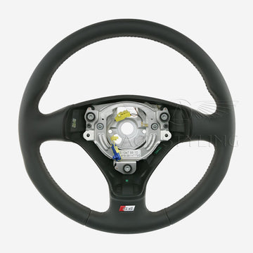 04-06 Audi S4 Steering Wheel Black Leather # 8E0-419-091-AT-1KT