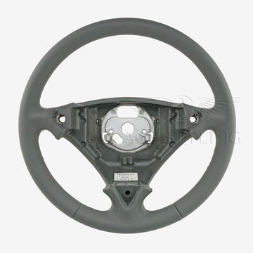 03-10 Porsche Cayenne Gray leather Steering Wheel # 955-347-804-21-6P1