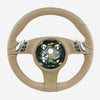 10-15 Porsche Cayenne Panamera Luxor Leather Steering Wheel # 7PP-419-091-CK-9J9