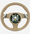 10-15 Porsche Cayenne Panamera Luxor Leather Steering Wheel # 7PP-419-091-CK-9J9