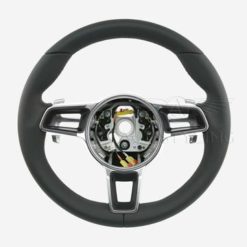 17-19 Porsche 911 Boxster 718 Cayman Steering Wheel # 9P1-419-091-EG-A34