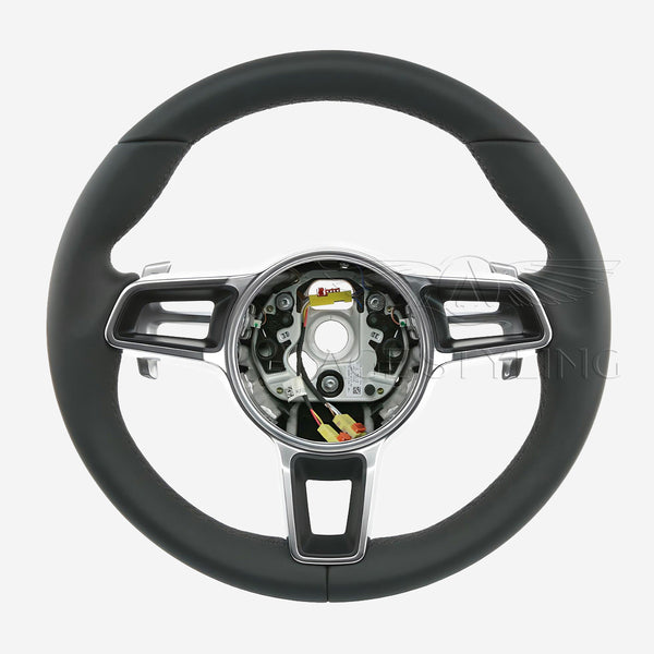 17-19 Porsche 911 Boxster 718 Cayman Steering Wheel # 9P1-419-091 