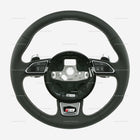 Audi S4 Lederlenkrad mit Schaltwippen (Baujahre 2013–2016) # 8K0-419-091-DD-IWQ