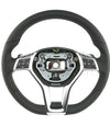 13-15 Mercedes-Benz E250 E350 E400 E550 CLA250 CLA45 Flat Bottom Steering Wheel # 172-460-42-03-9E38