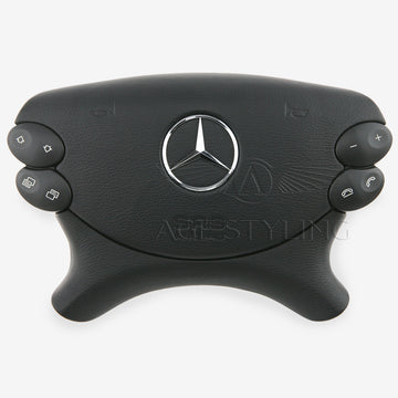 07-11 Mercedes-Benz CLS550 CLS63 Driver Airbag Black Leather # 230-860-03-02-9E37