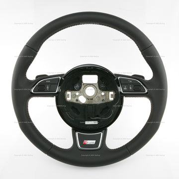 13-17 Audi A4 A5 S4 S5 Steering Wheel w DSG Gear Shift Paddles # 8K0-419-091-BQ-INU