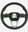 17-20 Audi Q7 A4 S-Line Heated Steering Wheel # 4M0-419-091-E-PPP