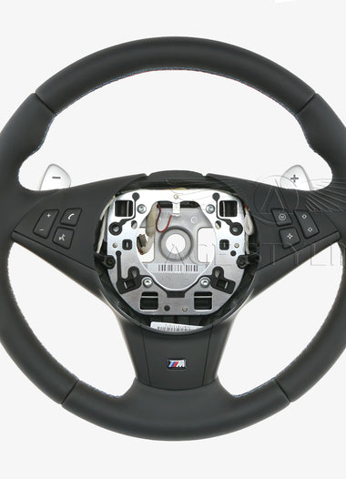 06-10 BMW M5 E60 M6 E63 E64 SMG Steering Wheel # 32-34-2-283-931