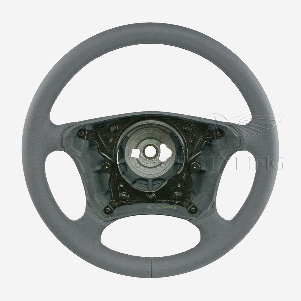 00-03 Mercedes-Benz CLK320 CLK430 E320 E430 E55 Steering Wheel Grey # 210-460-02-03-7E36