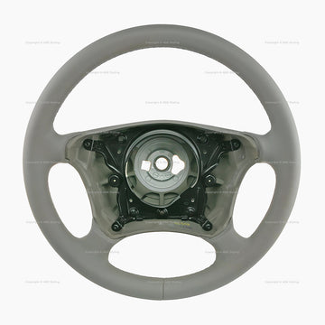 00-03 Mercedes-Benz CLK320 CLK430 E320 Grey Leather Steering Wheel # 210-460-02-03-8H83