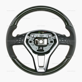 13-15 Mercedes-Benz CLS550 E250 E350 E400 E550 Ash Wood Steering Wheel # 218-460-27-18-9E38
