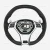 12-18 Mercedes-Benz CLS63 E63 AMG Suede & Leather Steering Wheel # 212-460-44-03-7E80