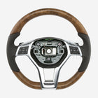 13-16 Mercedes-Benz SL400 SL550 Lenkrad Pappelholz Leder # 231-460-21-03-9E38