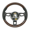 17-23 Porsche Cayman Boxster Yachting Mahogany Wood Steering Wheel # 9P1-419-091-EE-A34
