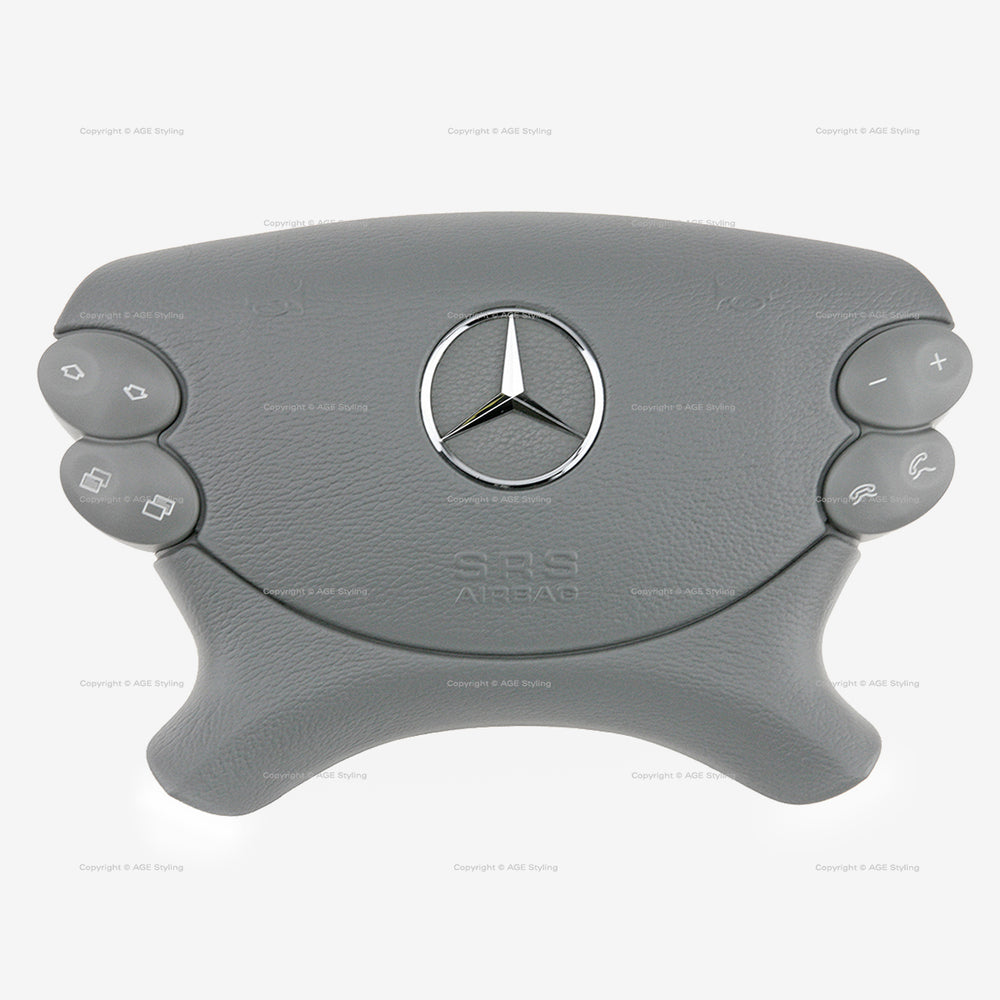 03-09 Mercedes-Benz CLK320 CLK350 CLK500 CLK550 CLK63 AMG Driver Airbag Grey # 230-460-07-98-7379