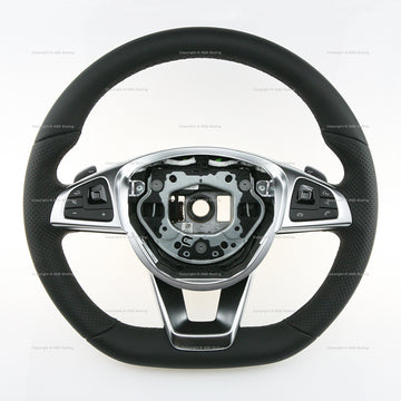 15-21 Mercedes-Benz E350 E400 E450 E53 E63 AMG Steering Wheel # 000-460-60-03-9E38, A-000-460-60-03-9E38, 000 460 60 03 9E38, 00046060039E38