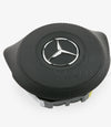 15-17 Mercedes-Benz S550 S63 S65 Coupe Driver Airbag Black Leather # 000-860-98-00-9E38