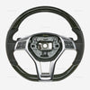 13-19 Mercedes-Benz SL400 SL550 SL63 SL65 Ash Wood Leather Steering Wheel # # 231-460-24-03-9E38