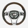 2016 Mercedes-Benz SLK300 SLK350 Walnut Wood & Leather Steering Wheel # 231-460-51-03-9E38