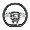 14-17 Mercedes-Benz S550 S63 S65 AMG Ash Wood Black Leather Steering Wheel # 001-460-42-03-9E38