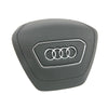 19-23 Audi A6 A7 A8 E-tron Driver Airbag Gray Leather # 4N0-880-201-L-DF9